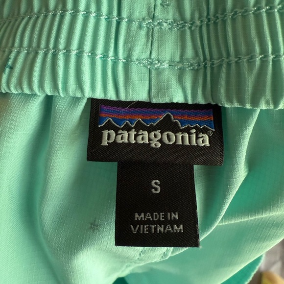 Patagonia Women's Aqua Athletic Shorts - Picture 5 of 5